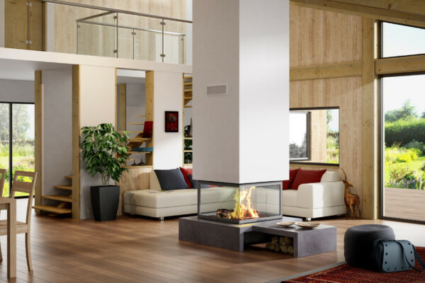 4 faces suspendu foyers suspendus technika